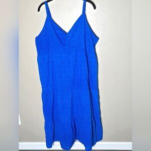 Ophelia Roe Mininalist Boho Cottagecore Maxi Dress, 3X